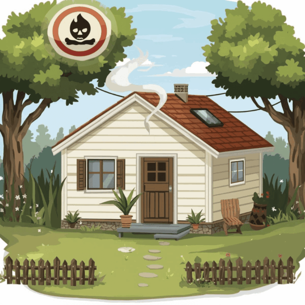 Illaluktande sommarstuga