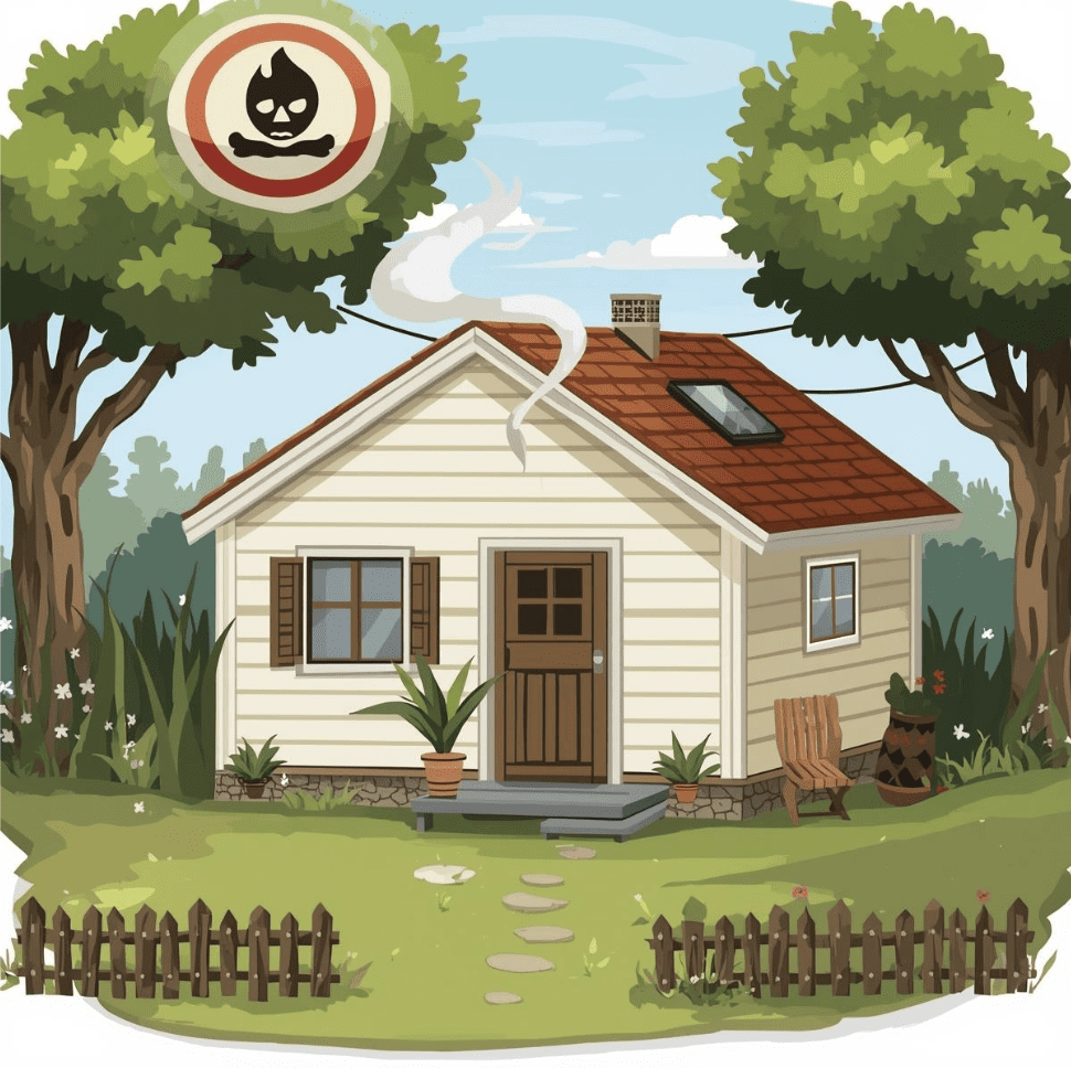 Illaluktande sommarstuga