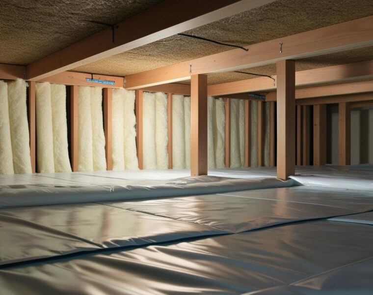 Tilläggsisolerad krypgrund